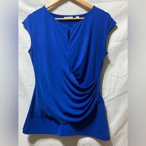 🦋 New York Company Royal Blue, sleeveless, size M Blouse.